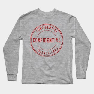 Confidential Long Sleeve T-Shirt